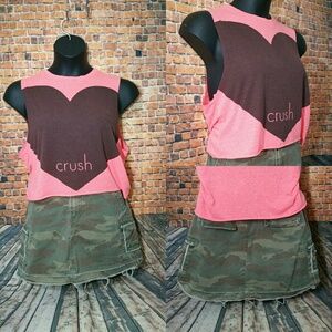 Anthropologie Tokyo Darling XL crop top